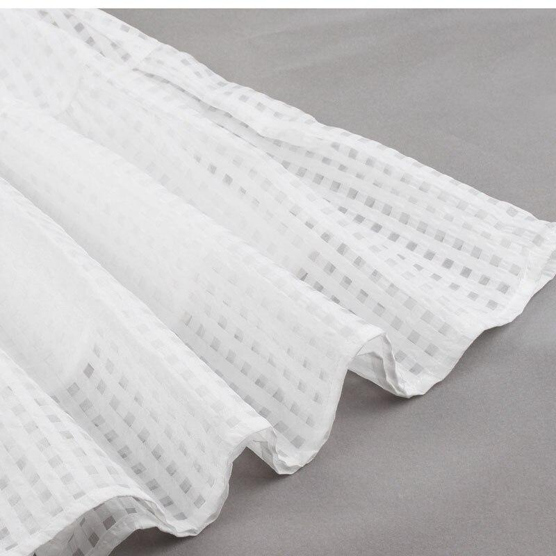 Valkoinen Plus-Koon Vintage Mekko