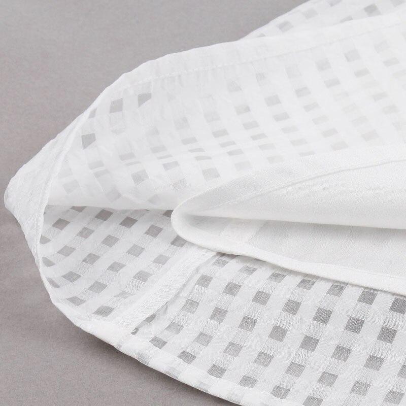 Valkoinen Plus-Koon Vintage Mekko