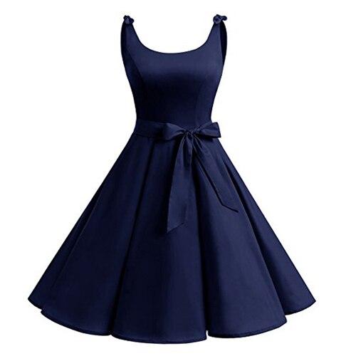 Plus-Koon Vintage-Mekko, Tavallinen Sininen