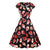 Vintage Plus-Kokoinen Cupcake-Mekko