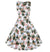 Vintage Plus Size Rockabilly Ananasmekko