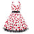 Vintage Plus Size Rockabilly Mekko Cherry