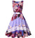 Vintage Plus Size Pink Birds -Mekko