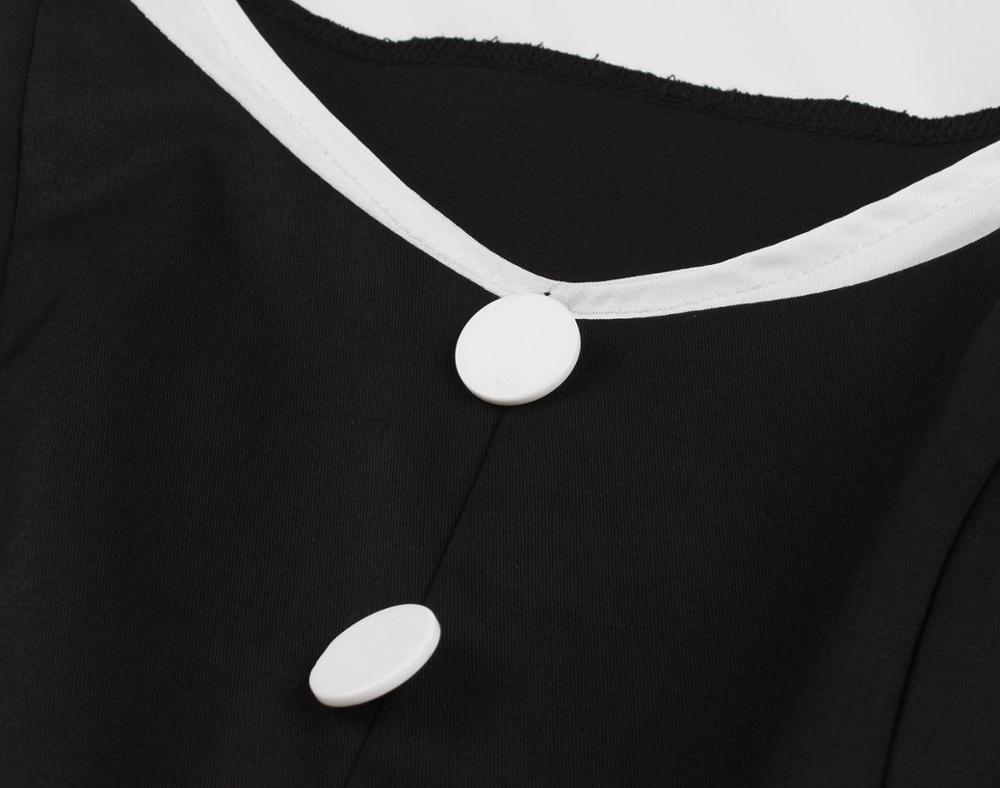 Vintage Hepburn -Mekko, Musta