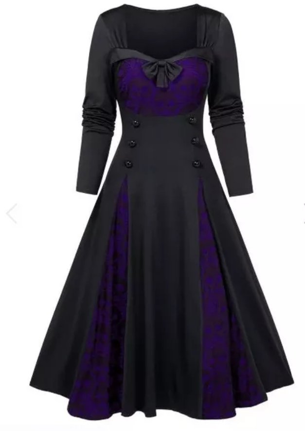 Vintage Talvimekko Plus-Koon Violetti