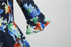Vintage Winter Navy Flowers -Mekko