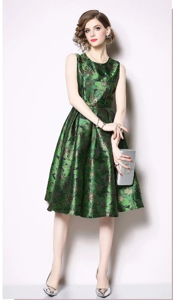 Vintage Green Day -Mekko