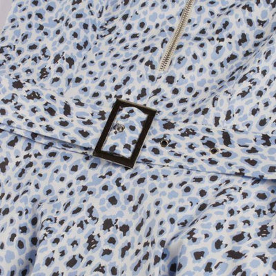 Vintage Sininen Leopardimekko