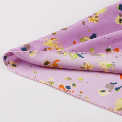 Laventelin Lyhythihainen Vintage-Mekko