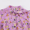 Laventelin Lyhythihainen Vintage-Mekko
