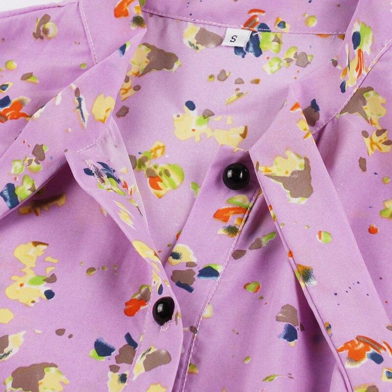 Laventelin Lyhythihainen Vintage-Mekko