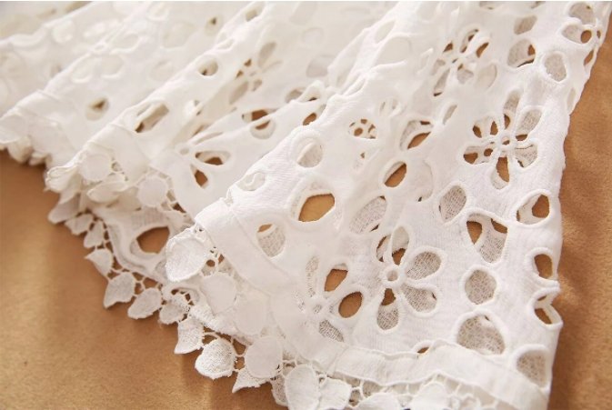 Vintage Valkoinen Syksyn Häämekko