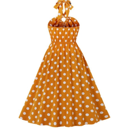 Vintage Ruskea Häämekko