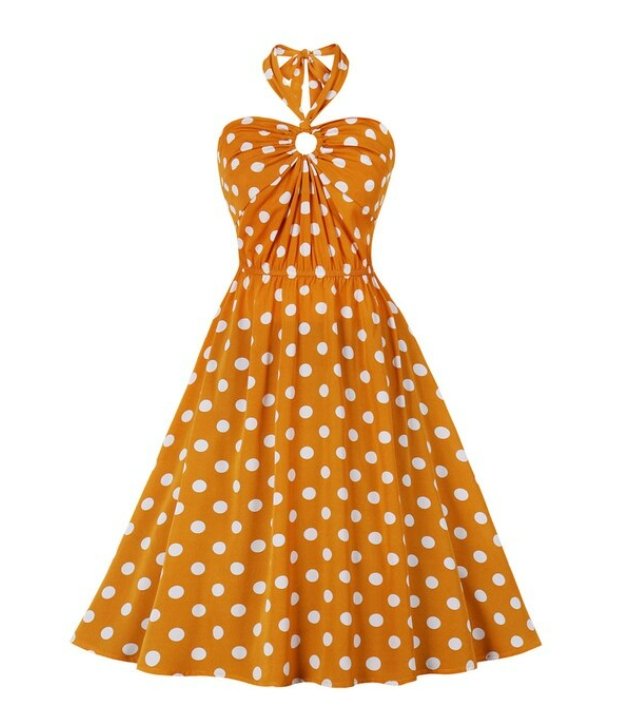 Vintage Ruskea Häämekko