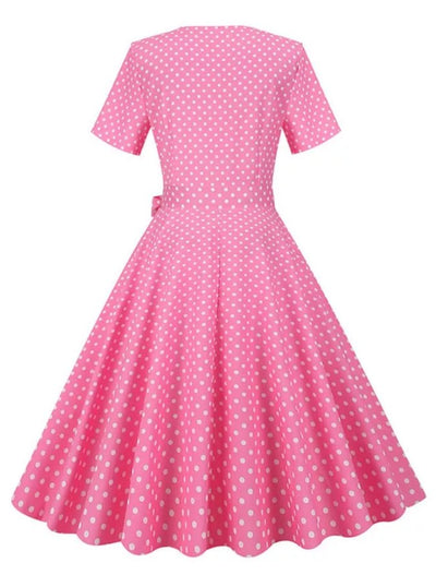 Vintage Vaaleanpunainen Häämekko