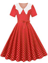 Vintage Punainen Häämekko