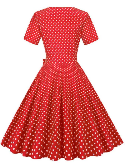 Vintage Punainen Häämekko