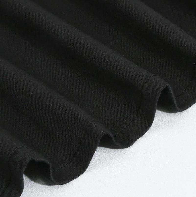 50-Luvun Sininen Pilkku Olkaimeton Mekko