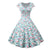 Vintage Joulumekko Plus Size Sky
