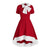 60-Luvun Vintage Punainen Mekko