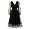 Vintage Black Dots -Mekko