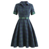 Vintage Pin Up Business -Kaulusmekko