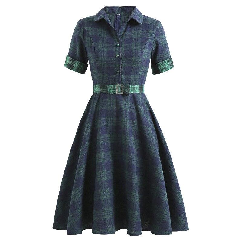 Vintage Pin Up Business -Kaulusmekko