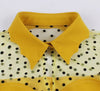 Vintage Pin Up -Mekko Plus-Koon Keltainen