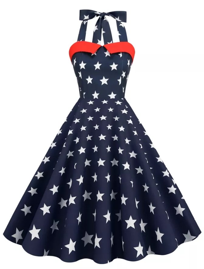 Vintage Pin Up -Mekko Painettu Usa:Ssa