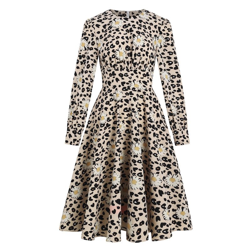 Vintage Pin Up Leopard -Mekko
