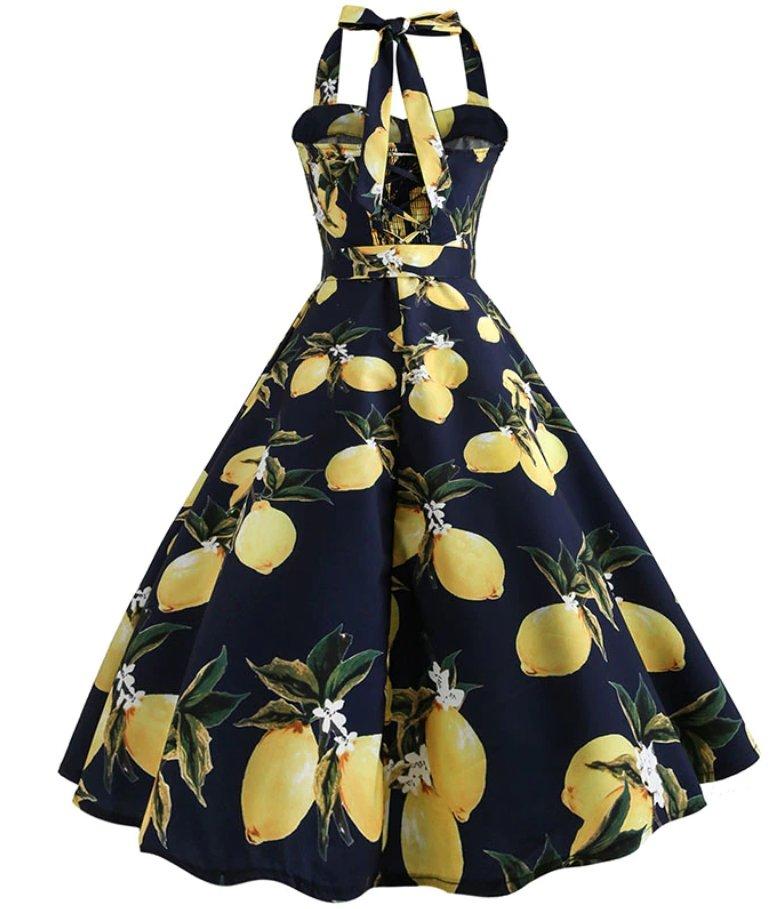 Vintage Pin Up Lemons -Mekko