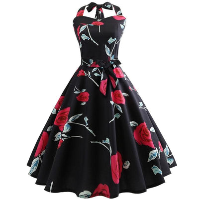 Vintage Pin Up Roses -Mekko