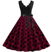 Vintage Purppura Pin Up -Mekko