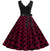 Vintage Purppura Pin Up -Mekko