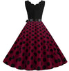 Vintage Purppura Pin Up -Mekko