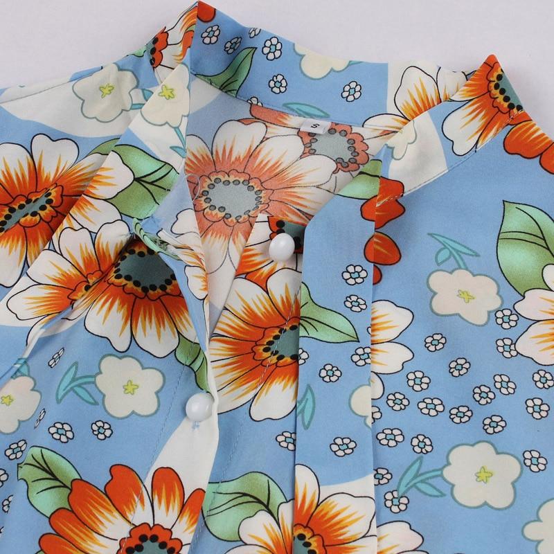 Vintage Laskostettu Taivasmekko