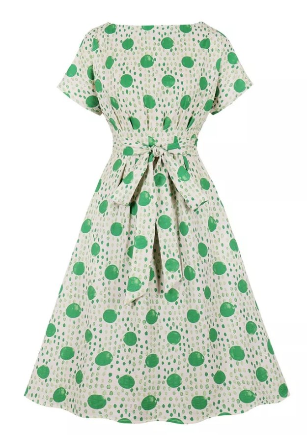 Vintage Dots And Stripes -Mekko
