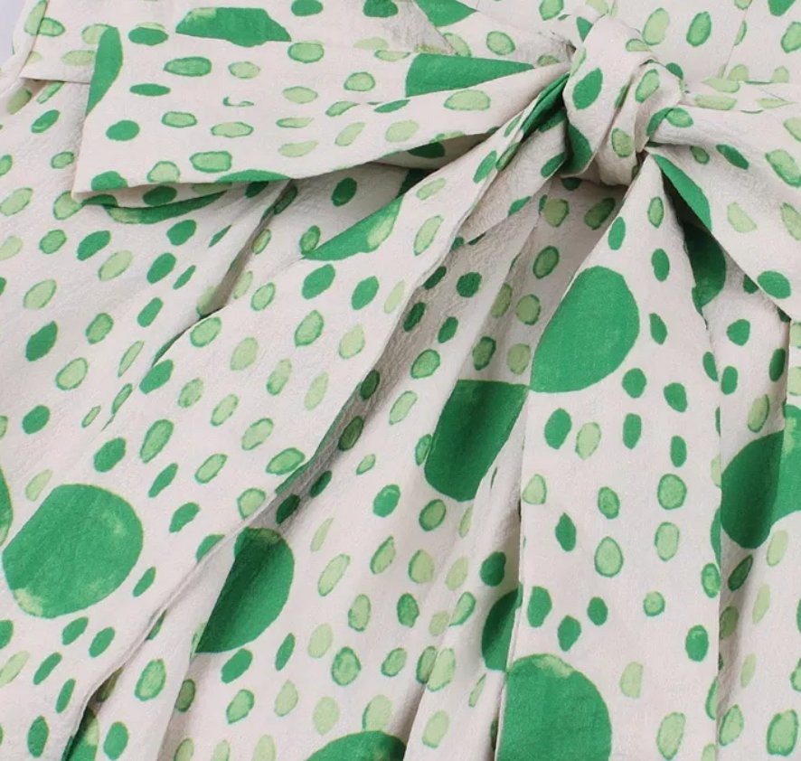 Vintage Dots And Stripes -Mekko