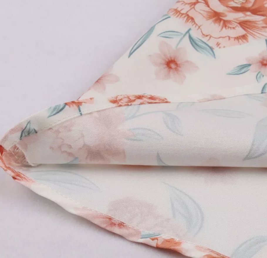 Vintage Vaaleanpunainen Vastaanottomekko