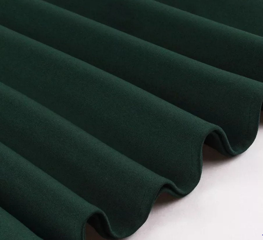 Vintage Vihreä Vastaanottomekko