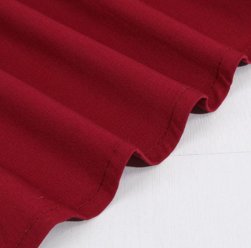 Vintage Rockabilly-Mekko 50-Luvun Carmine