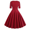 Vintage Rockabilly-Mekko 50-Luvun Carmine