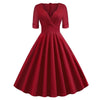 Vintage Rockabilly-Mekko 50-Luvun Carmine