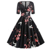 Vintage Rockabilly 50s Birds -Mekko