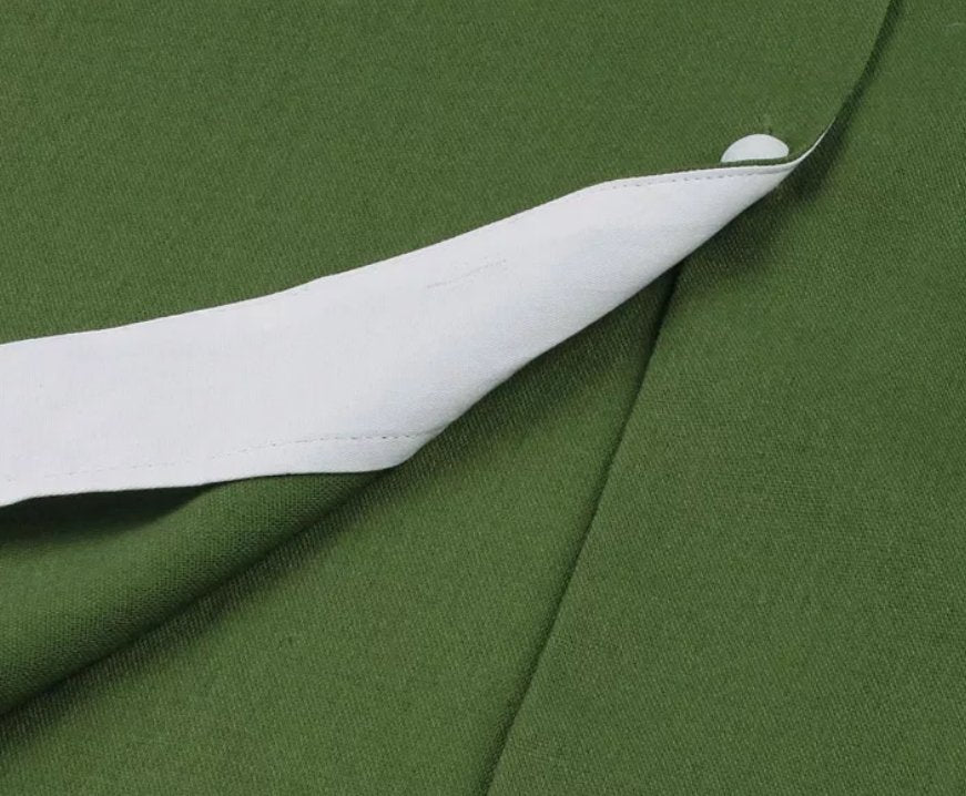 Vintage Rockabilly-Mekko 50-Luvun Vihreä