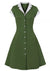Vintage Rockabilly-Mekko 50-Luvun Vihreä