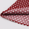 Vintage Rockabilly-Puuvillamekko, Viininpunainen