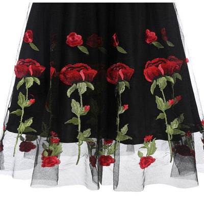 Vintage Rockabilly-Pitsimekko, Musta