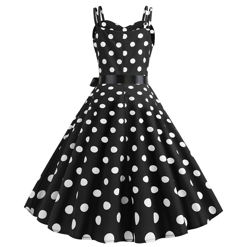 Vintage Rockabilly-Mekko, Musta Pilkku