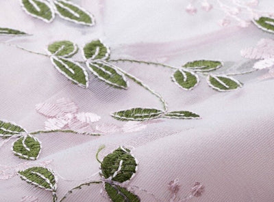 Vintage Rose Brodeerattu Mekko